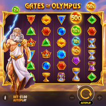 Neon54 - Gates of Olympus Slot - Greek Mythology