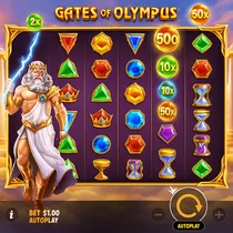 Neon54 - Gates of Olympus Slot - Greek Mythology
